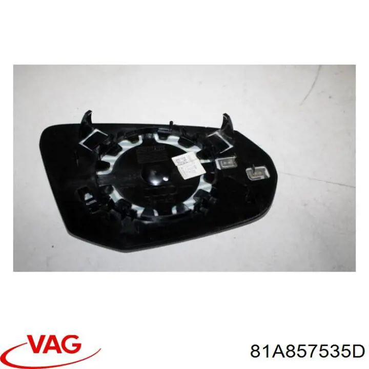 Купить 81A857535D VAG Стекло зеркала заднего вида, левого