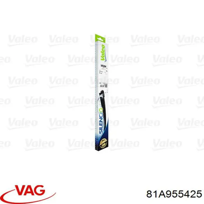 Задняя щетка VAG 81A955425