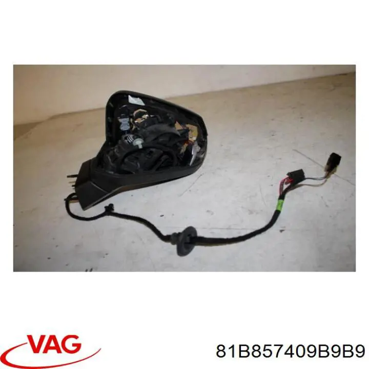Зеркало заднего вида, левое VAG 81B857409B9B9 цена, от 297.17 USD