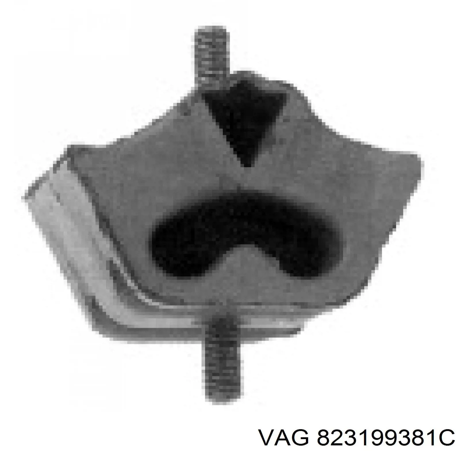 Купить 823199381C VAG Правая опора двигателя