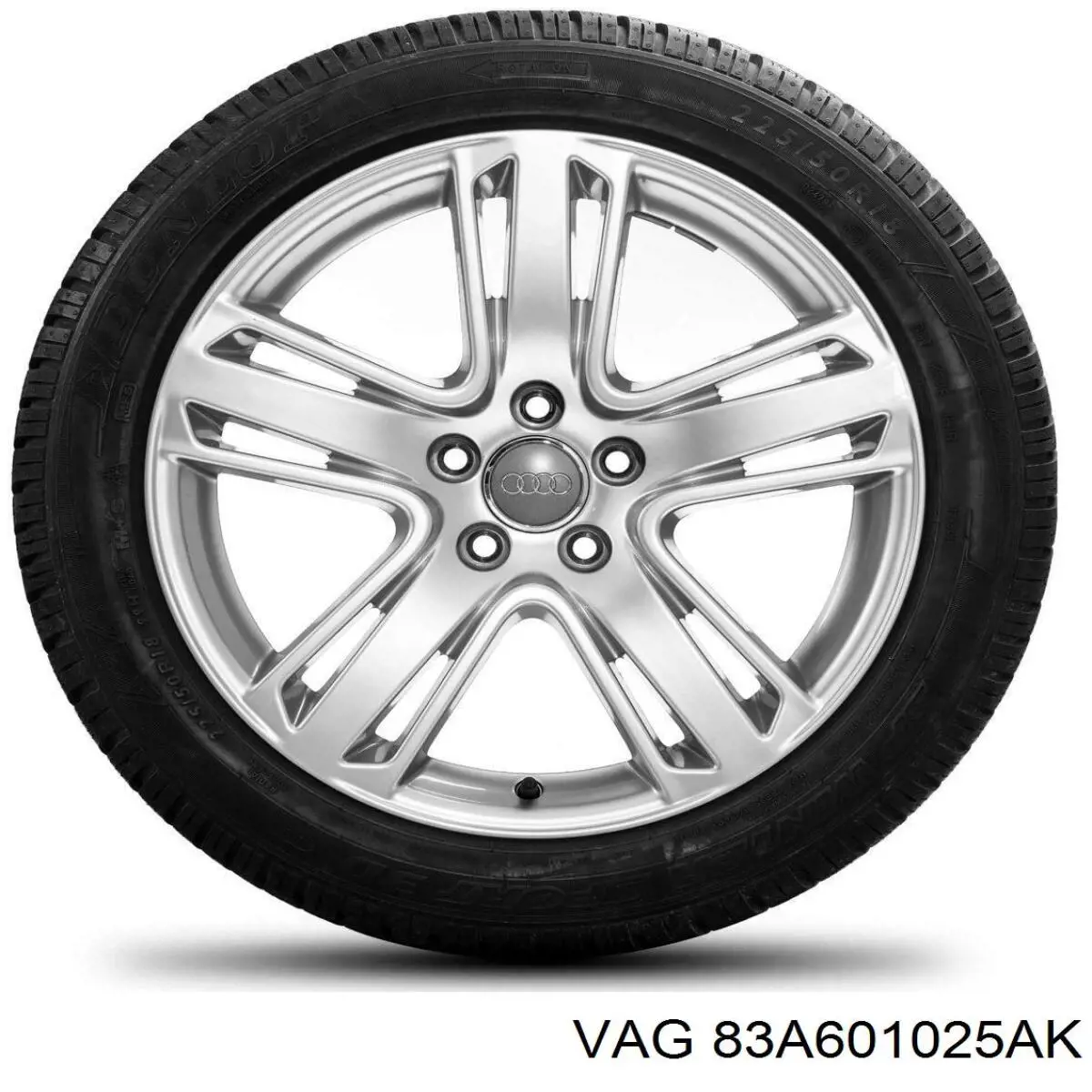 83A601025AK VAG Оригинальные диски