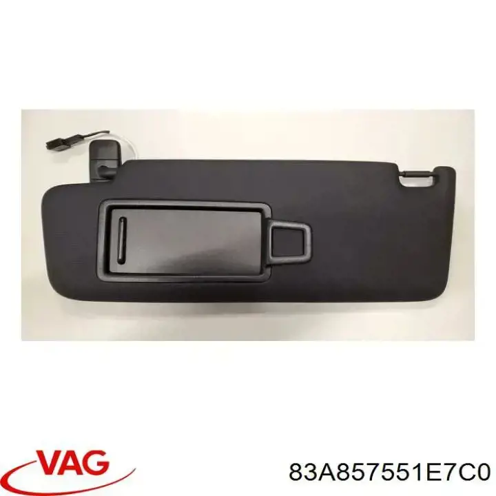 Козырек солнцезащитный автомобиля VAG 83A857551E7C0 цена, от 93.22 USD