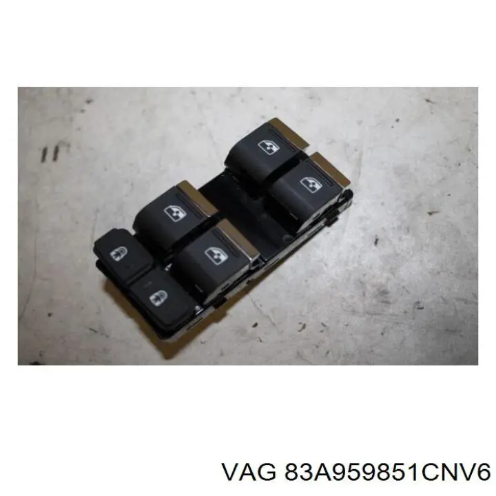 83A959851CNV6 VAG Кнопки переднего левого стекло подъёмника