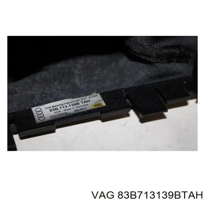 Купить 83B713139BTAH VAG Чехол на рычаг переключения