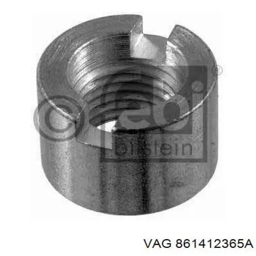 Втулка штока амортизатора переднего 861412365A VAG