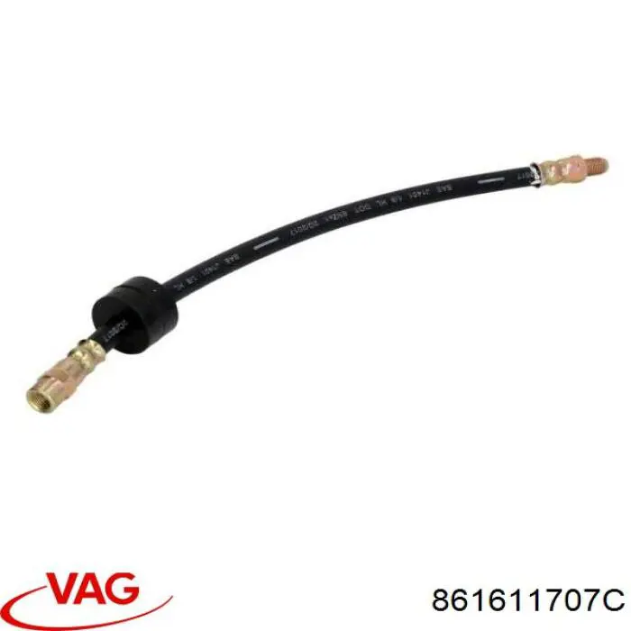 Шланг тормозной передний VAG 861611707C цена, от 7.66 USD