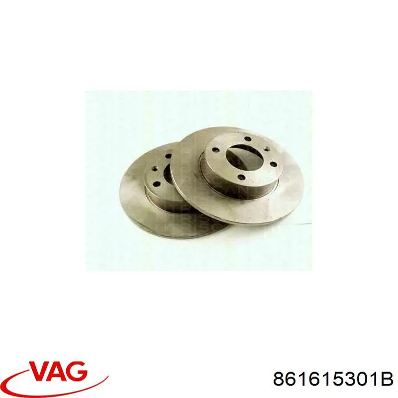 Купить 861615301B VAG Ротор тормозной