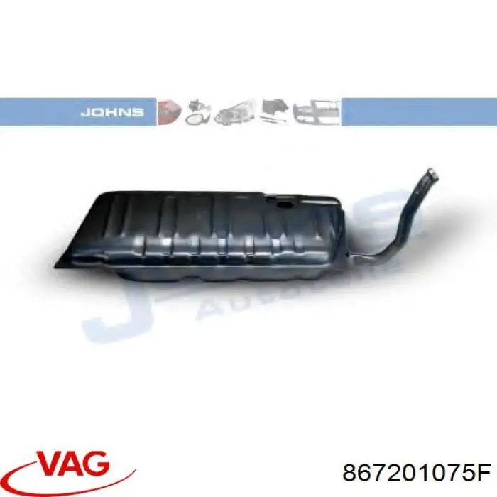 Бензобак VAG 867201075F цена, от 134.99 USD