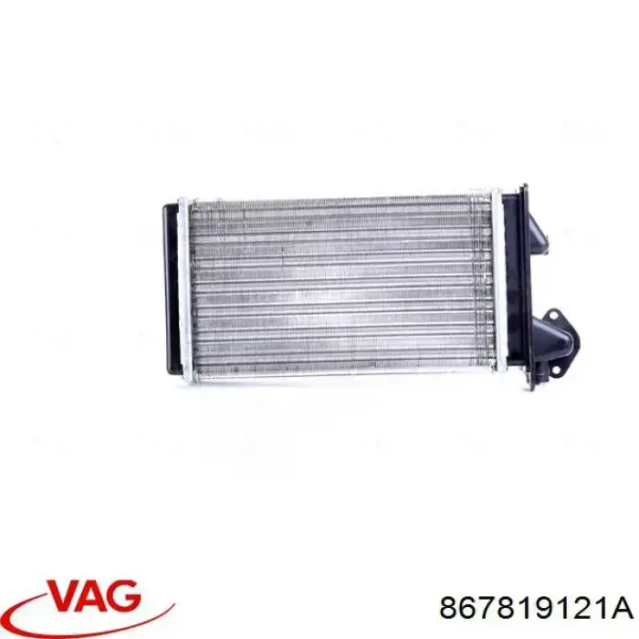 867819121A VAG Радиатор отопителя салона