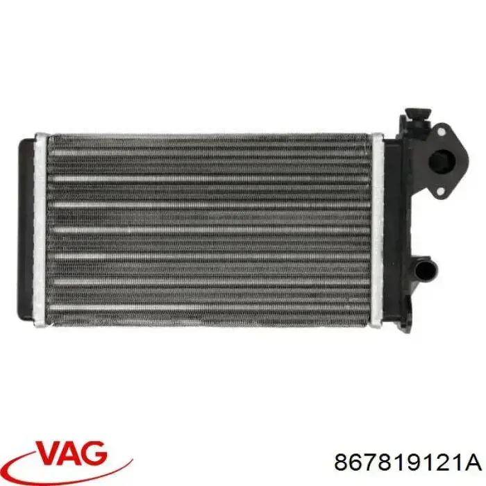 Радиатор печки (отопителя) VAG 867819121A цена, от 26.53 USD