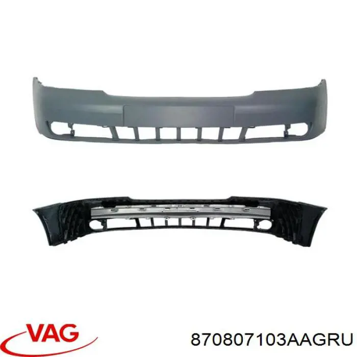 Бампер на авто VAG 870807103AAGRU цена, от 156.36 USD