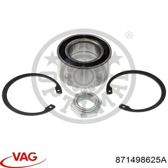 Купить 871498625A VAG Подшипник передней ступицы