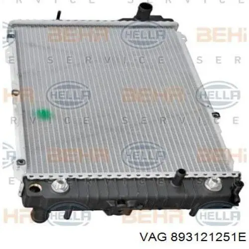Купить 893121251E VAG Радиатор водяной