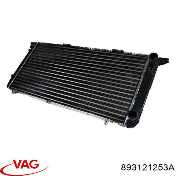 Радиатор охлаждения двигателя VAG 893121253A цена, от 42.43 USD