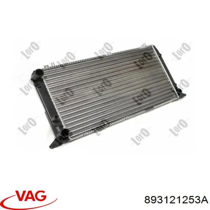 Купить 893121253A VAG Радиатор водяной