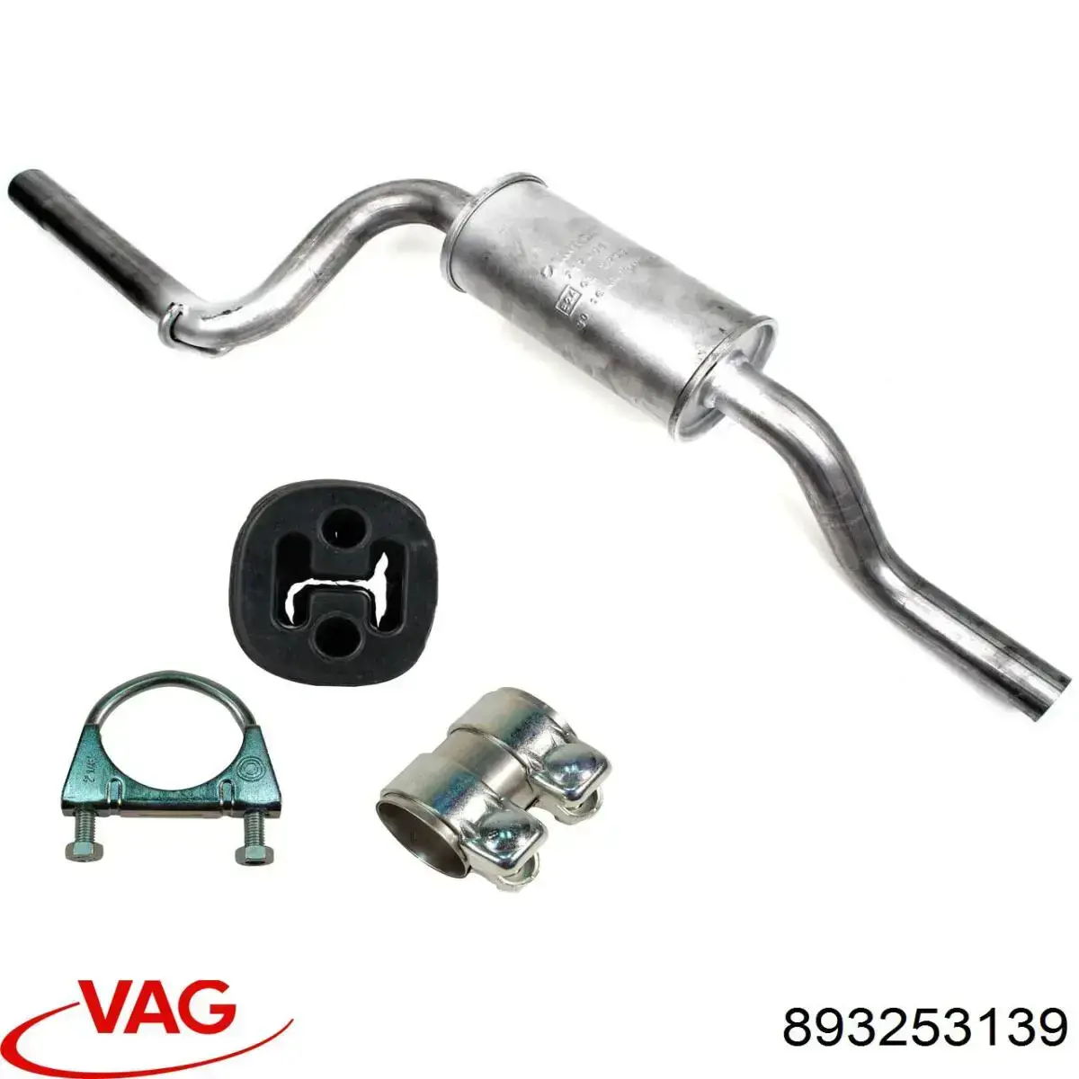 Купить 893253139 VAG Монтажные элементы передние выпускной системы