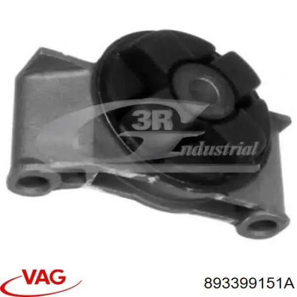 Подушка трансмиссии (опора коробки передач) левая VAG 893399151A цена, от 12.78 USD