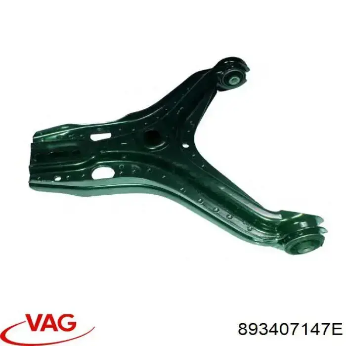 Левый рычаг передней нижней подвески VAG 893407147E цена, от 47.56 USD