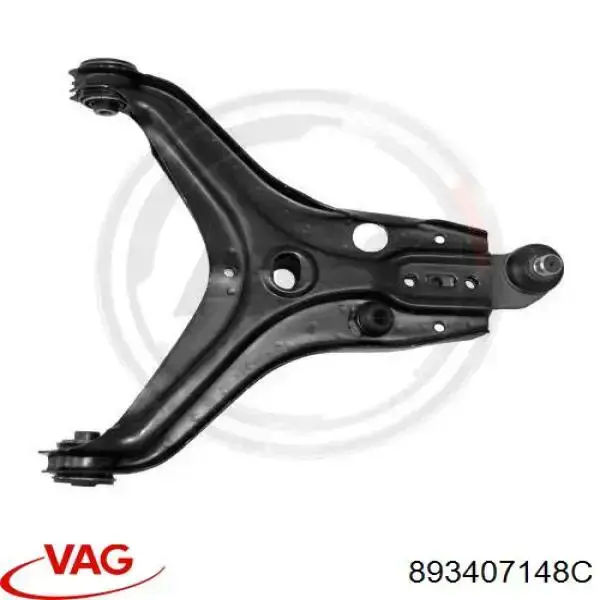 Правый рычаг передней нижней подвески VAG 893407148C цена, от 39.30 USD