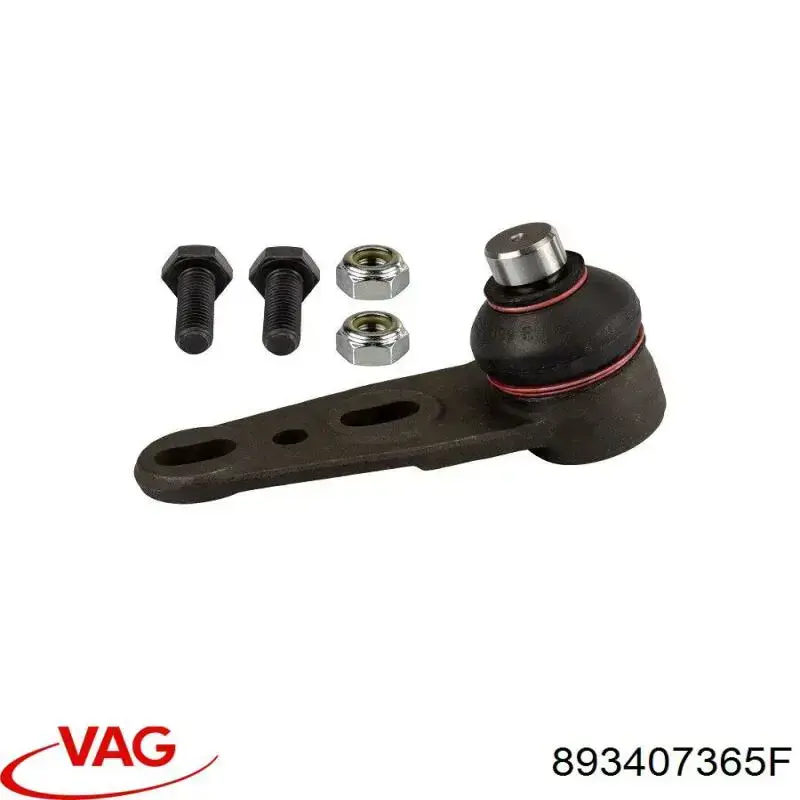 Нижняя левая шаровая опора VAG 893407365F цена, от 11.41 USD