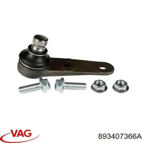 Нижняя правая шаровая опора VAG 893407366A цена, от 6.48 USD