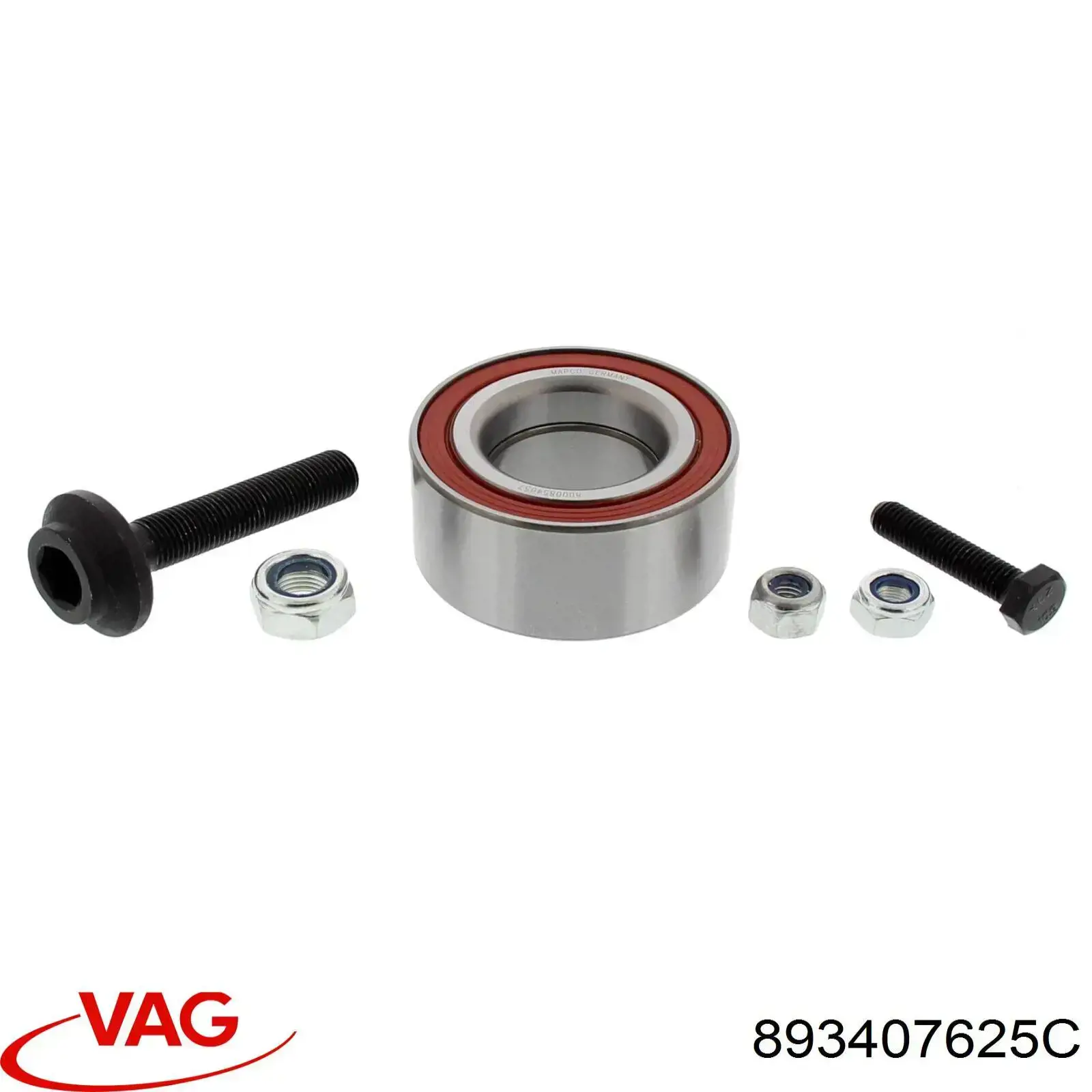 Задний подшипник VAG 893407625C
