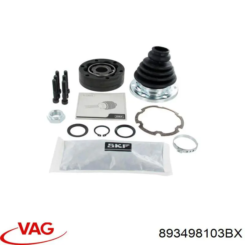 Купить 893498103BX VAG ШРУС внутренний