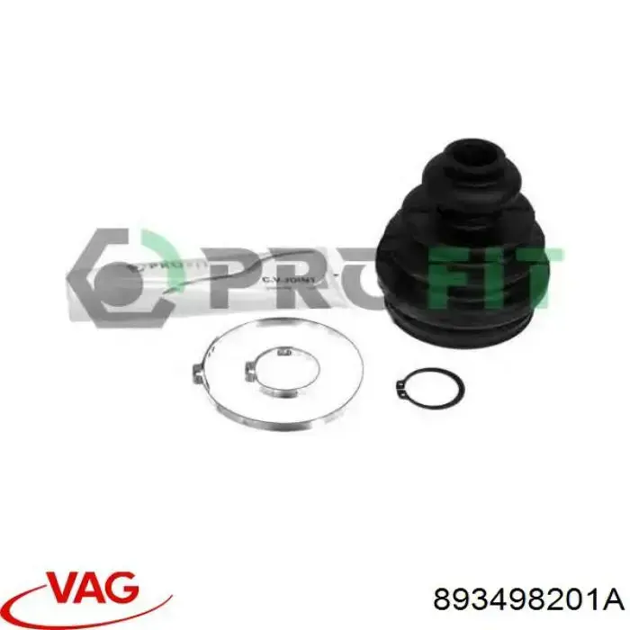 Пыльник ШРУСа внутренний 893498201A VAG