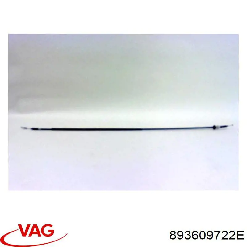 Трос стояночного тормоза задний правый VAG 893609722E цена, от 27.65 USD