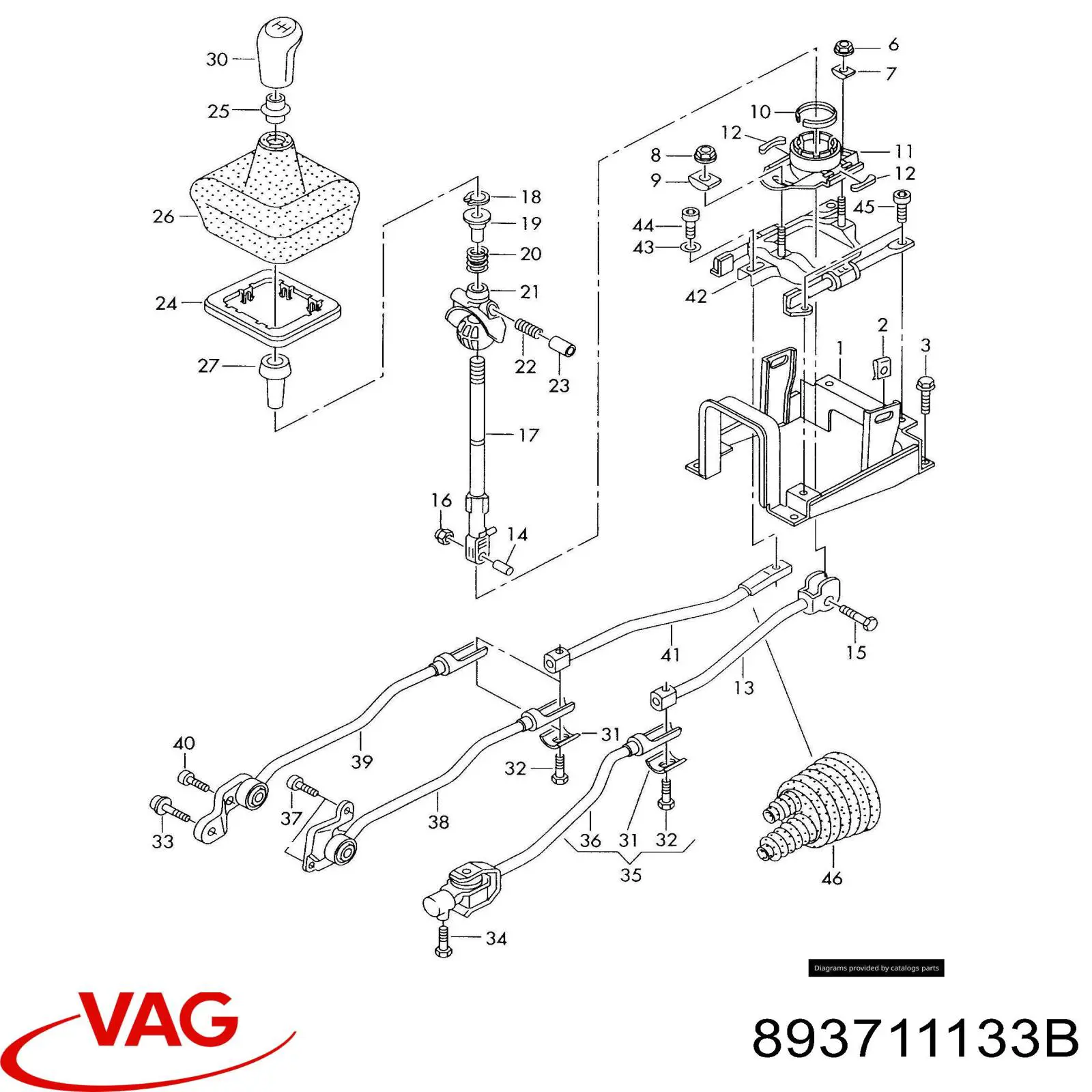  VAG 893711133B цена, от 78.23 USD