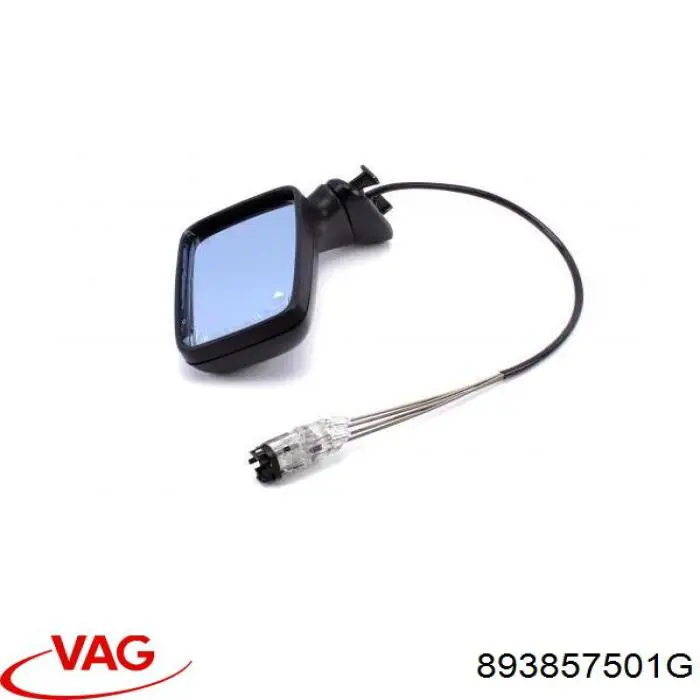 Купить 893857501G VAG Наружное зеркало левое