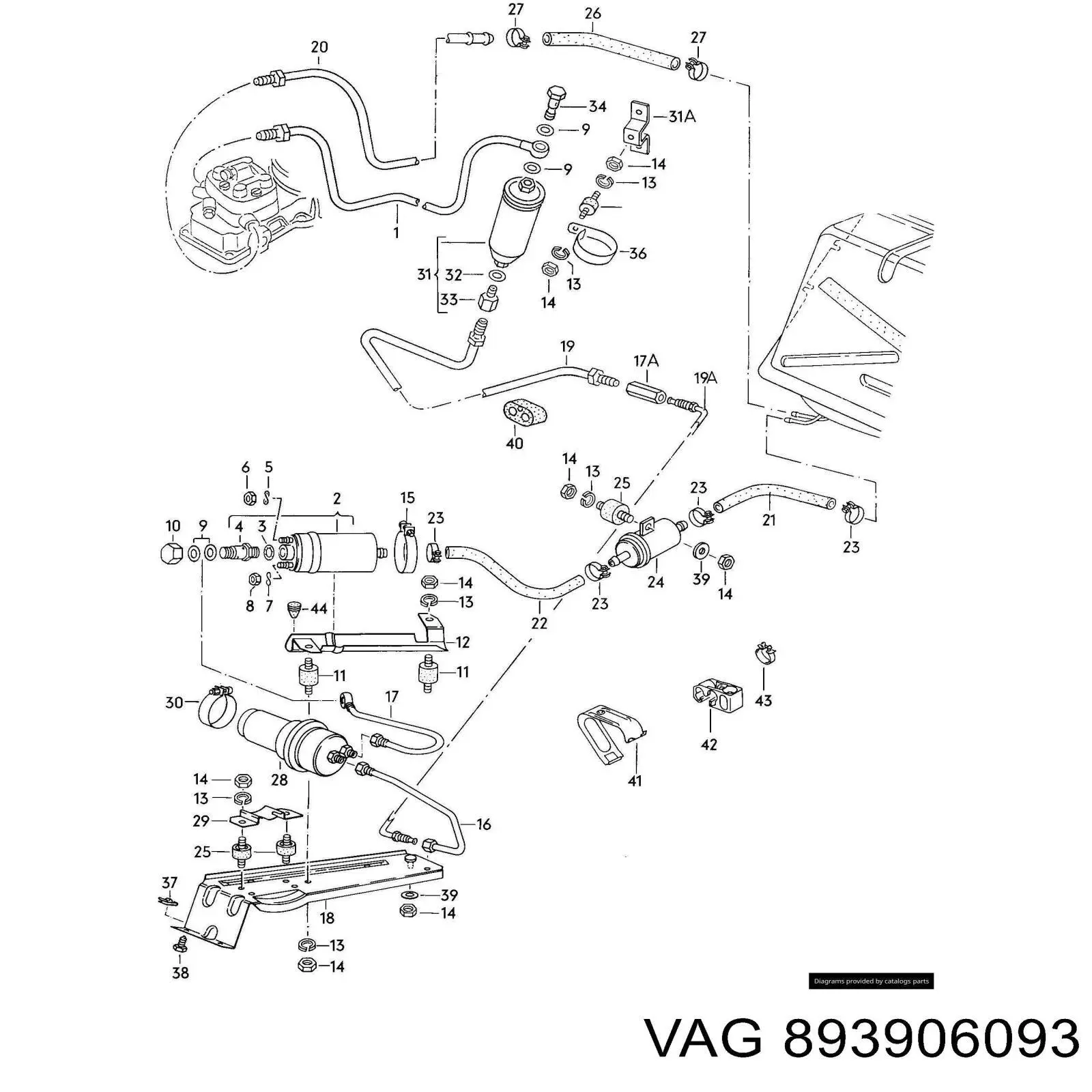 Купить 893906093 VAG 
