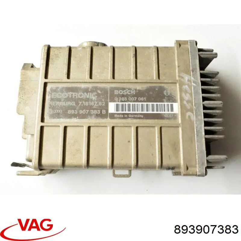Блок управления двигателем 893907383 VAG