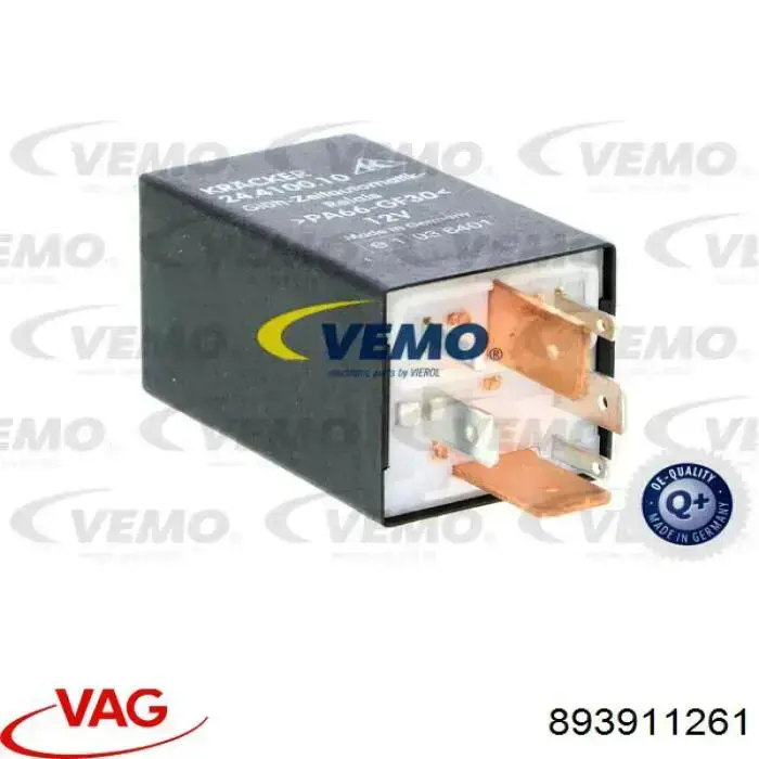 Купить 893911261 VAG Реле свечей накала