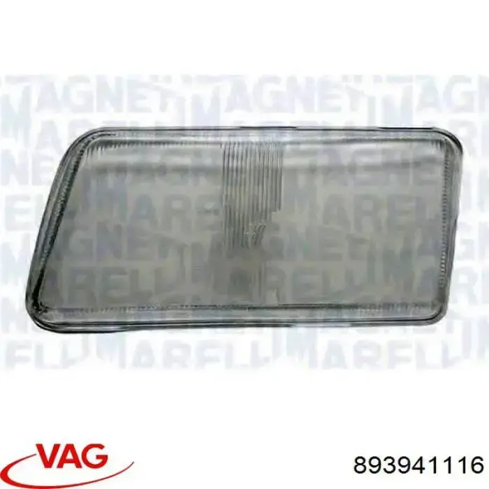 Купить 893941116 VAG Стекло фары правой
