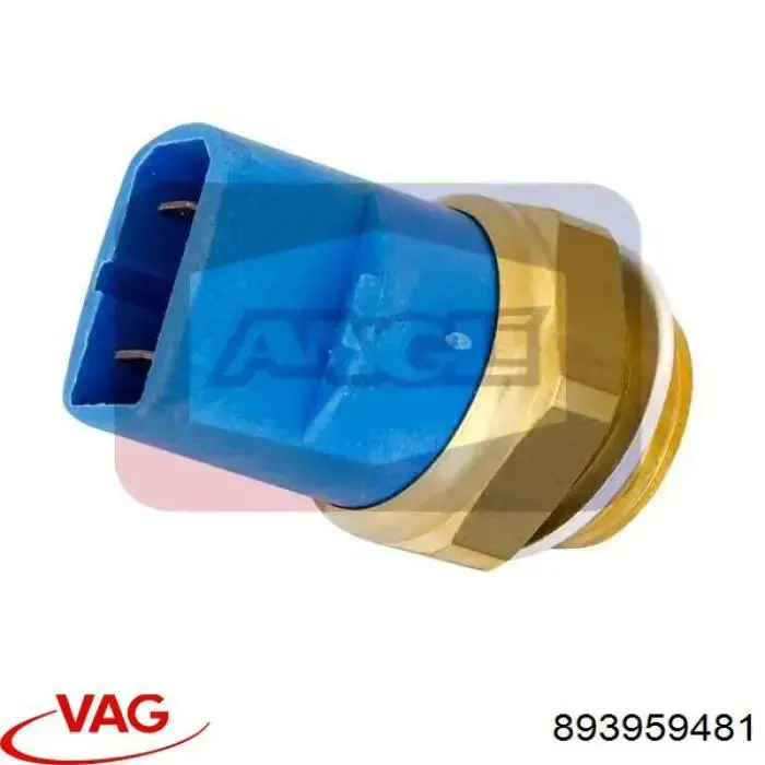 Купить 893959481 VAG Датчик включения вентилятора радиатора 
