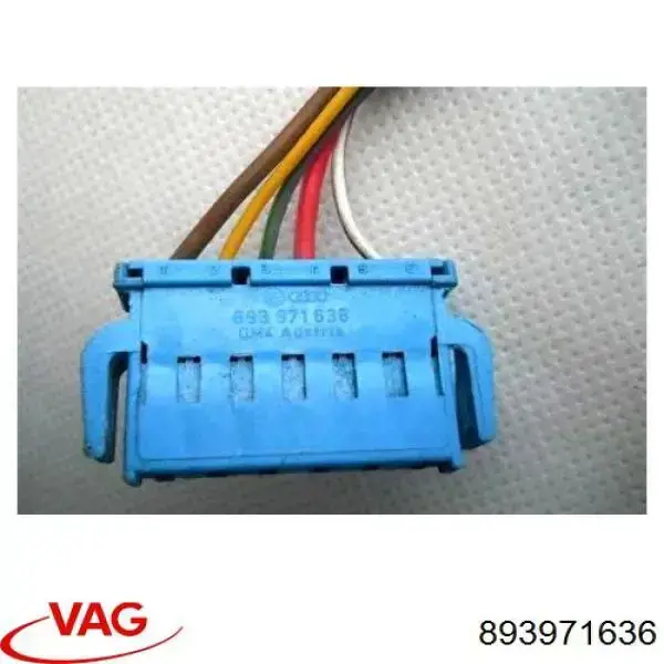 Разъем (фишка) заднего фонаря 893971636 VAG