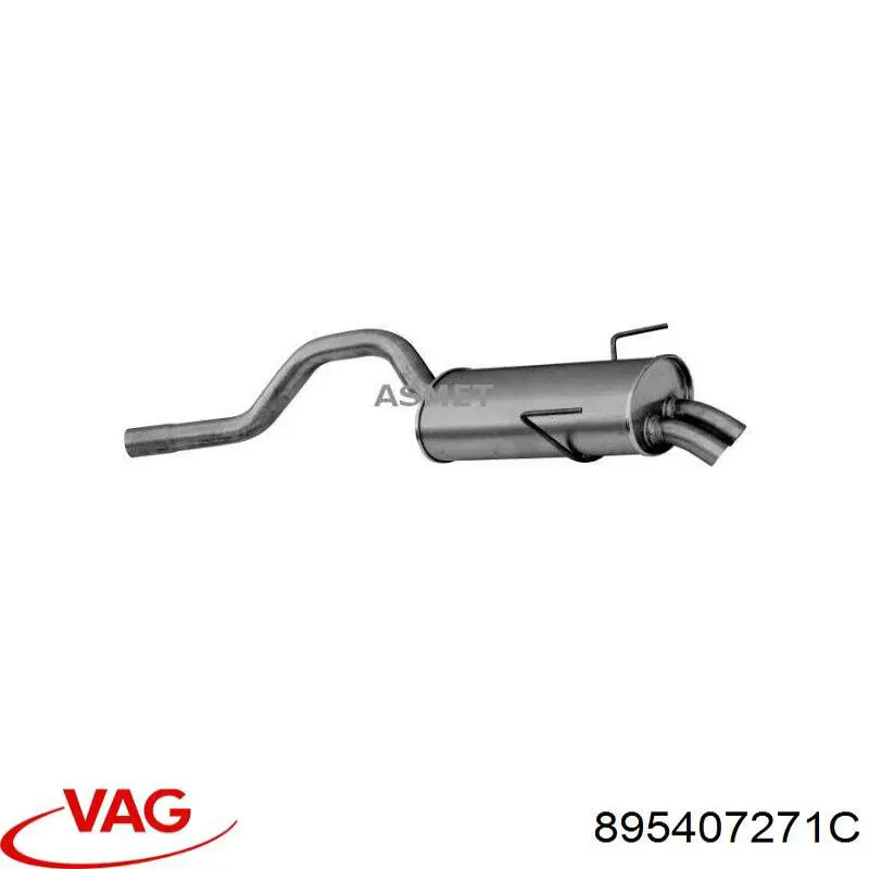 Привод передний левый VAG 895407271C цена, от 69.42 USD