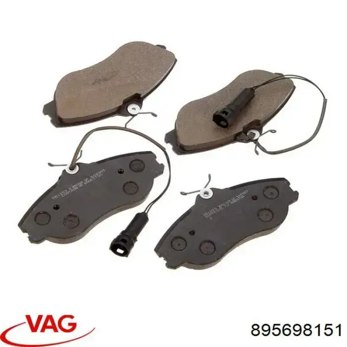 Тормозные колодки VAG 895698151