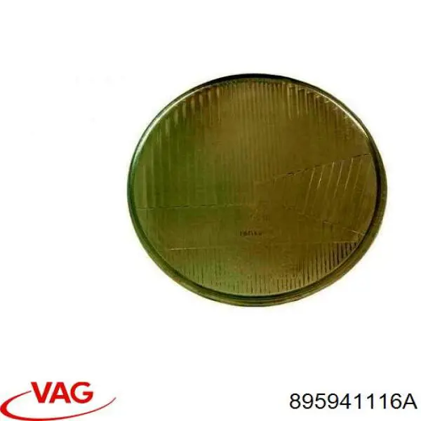 Купить 895941116A VAG Стекло фары правой