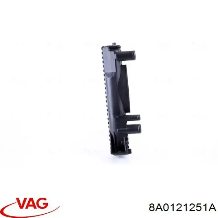 Радиатор охлаждения двигателя VAG 8A0121251A цена, от 91.59 USD