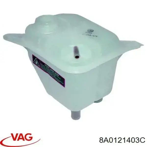 Бачок системы охлаждения двигателя расширительный VAG 8A0121403C цена, от 25.76 USD