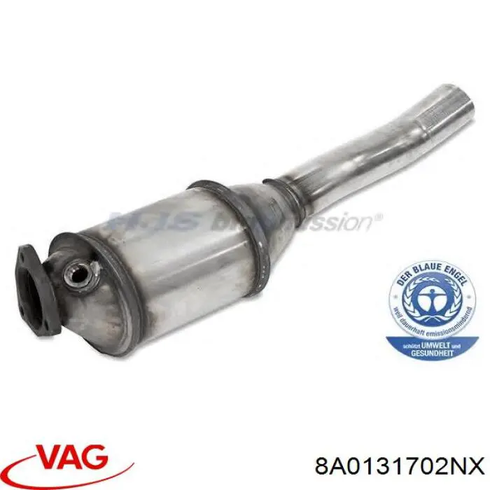 Каталитический нейтрализатор отработавших газов VAG 8A0131702NX цена, от 160.71 USD