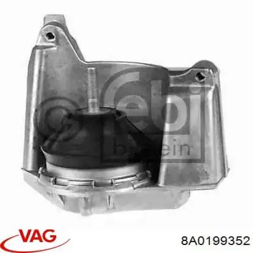 Правая подушка двигателя 8A0199352 VAG