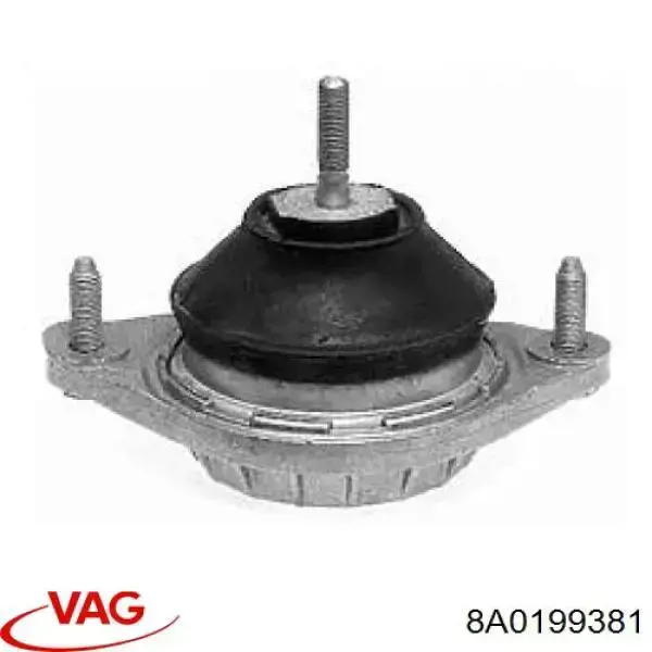 8A0199381 VAG Подушка (опора) двигателя, левая