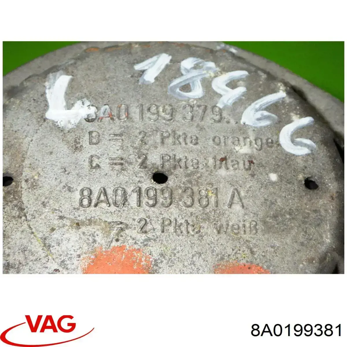 Гидроопора двигателя левая VAG 8A0199381 цена, от 47.83 USD
