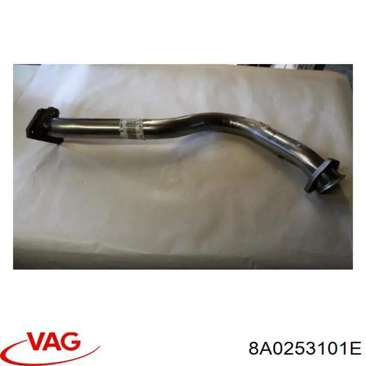 8A0253101E VAG Штаны глушителя передние