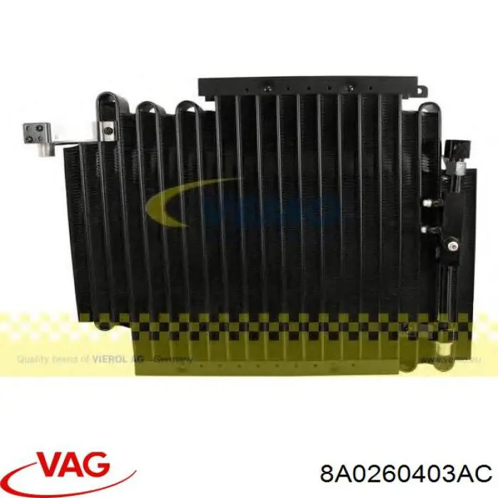 Конденсатор кондиционера VAG 8A0260403AC цена, от 70.54 USD