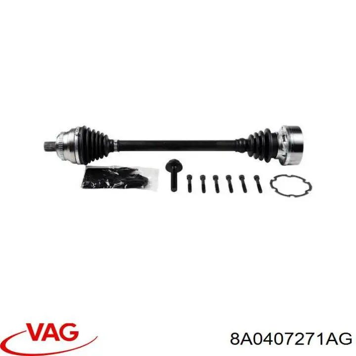 Привод передний левый VAG 8A0407271AG цена, от 126.69 USD