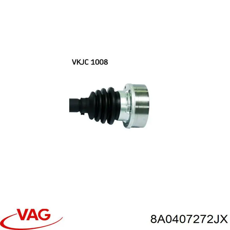 Привод передний правый VAG 8A0407272JX цена, от 24.01 USD